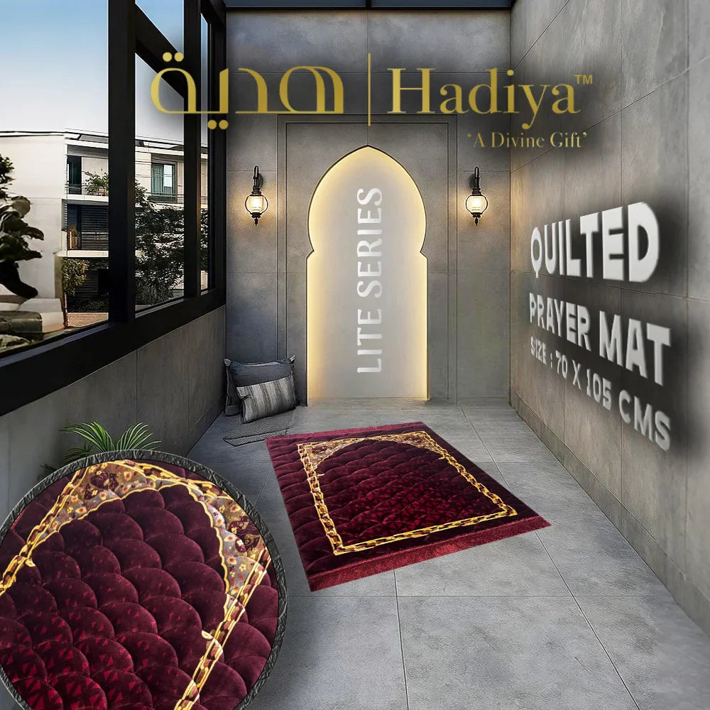LITE SERIES PRAYER MAT BUNDLE UMRAH DEAL 10 PIECES